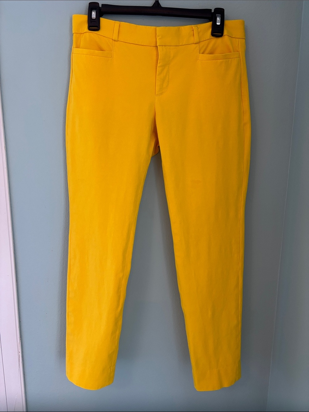 Women’s Banana Republic Yellow Slim Chinos